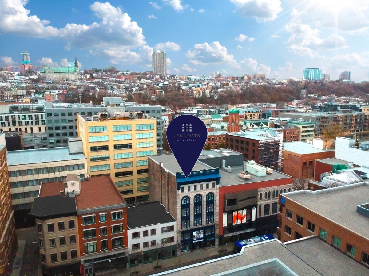 Les Lofts Du Theatre Apartman Québec Kültér fotó